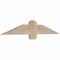 Ekena Millwork Eugene Smooth Timber Gable Bracket, Douglas Fir, 48"W x 8"H x 1 1/2"D x 5 1/2"F, 4/12 Pitch GBW048X08X0206EUG00SDF - alternate 2
